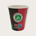 200ml(Ø 80mm) Coffee to go Becher, Kaffee Pappbecher Hartpapier, 1000 Stück