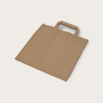 (32+22×25cm) Papiertragetaschen, Papiertüten, Papiertaschen, Braun 250 Stück